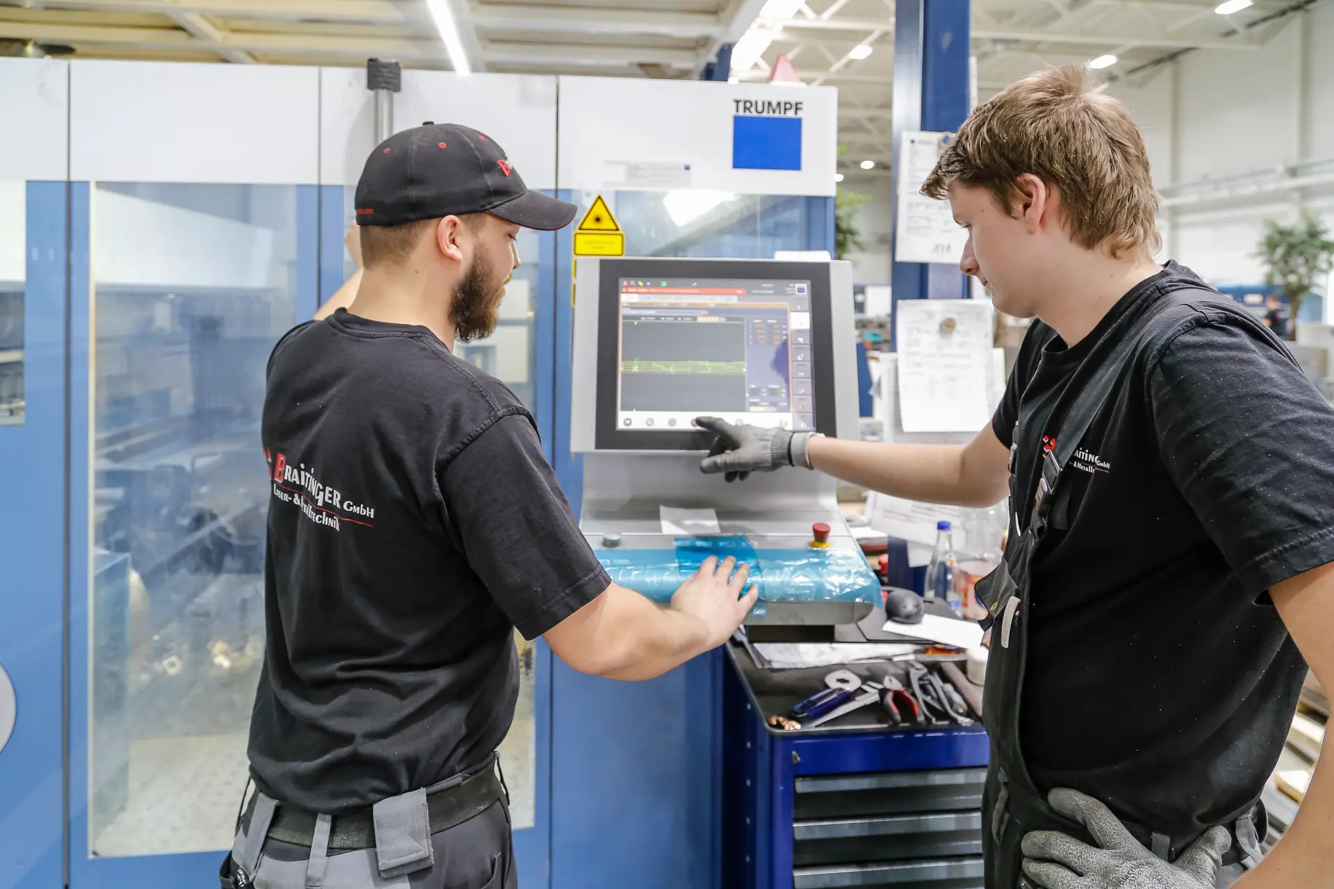 Qualitätssicherung im Werk Braitinger — Bauteilprüfung am Werkstück